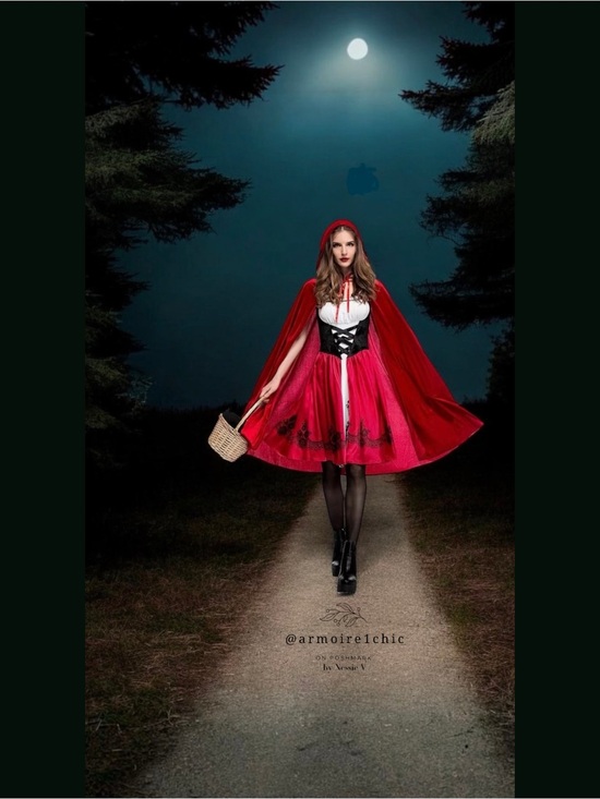 None Other - LITTLE RED RIDING HOOD | Halloween Costume | Women’s Size M